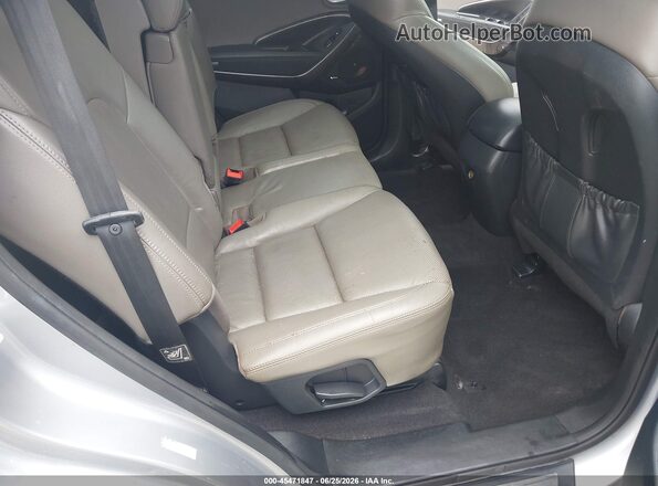 KM8SR4HF2HU185683 2017 HYUNDAI SANTA FE Gray VIN sticker view