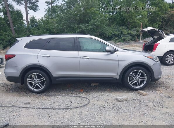 KM8SR4HF2HU185683 2017 HYUNDAI SANTA FE Gray 360 interior view