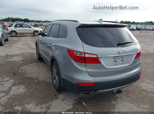 KM8SR4HF3GU164209 2016 HYUNDAI SANTA FE Серебряный Задняя левая четверть