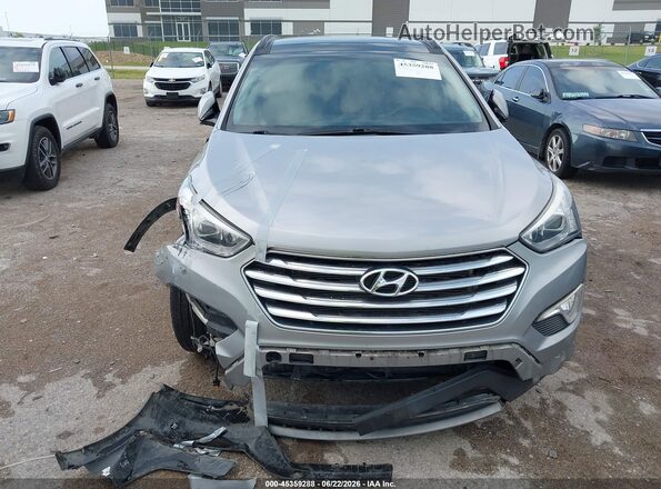 KM8SR4HF3GU164209 2016 HYUNDAI SANTA FE Серебряный Вид щитка приборов