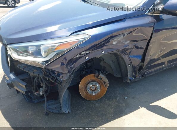 KM8SR4HF7HU235350 2017 HYUNDAI SANTA FE Blue Vista frontal