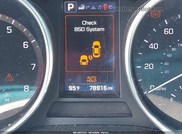 KM8SR4HF7HU235350 2017 HYUNDAI SANTA FE Blue 