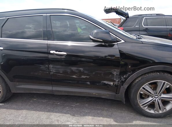 KM8SR4HFXGU133085 2016 HYUNDAI SANTA FE Black 