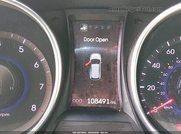 KM8SR4HFXGU133085 2016 HYUNDAI SANTA FE Black 