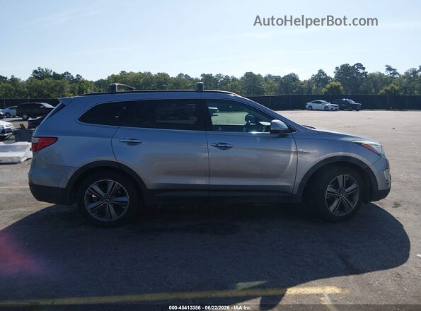 KM8SR4HFXGU134348 2016 HYUNDAI SANTA FE Silver Սալոնի հետևի տեսք