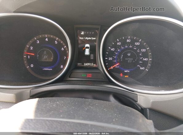 KM8SR4HFXGU134348 2016 HYUNDAI SANTA FE Silver Հետևի նստատեղերի տեսք