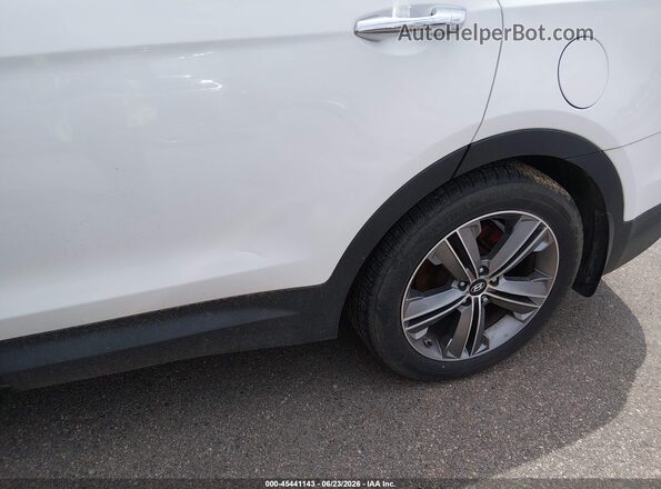 KM8SRDHF2GU137874 2016 HYUNDAI SANTA FE White Դիմացի տեսք