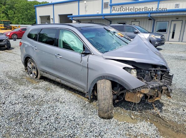 KM8SRDHF2GU151452 2016 HYUNDAI SANTA Серебряный Передняя правая четверть