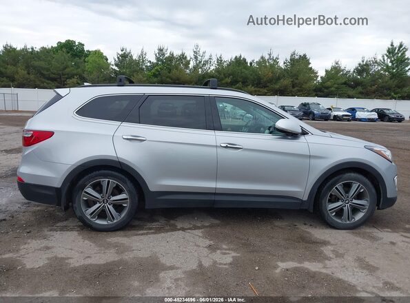 KM8SRDHF2GU155520 2016 HYUNDAI SANTA FE Silver Rear interior view
