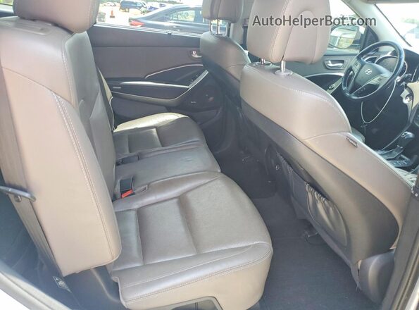 KM8SRDHF2HU176868 2017 HYUNDAI SANTA Silver Vista del compartimento del motor