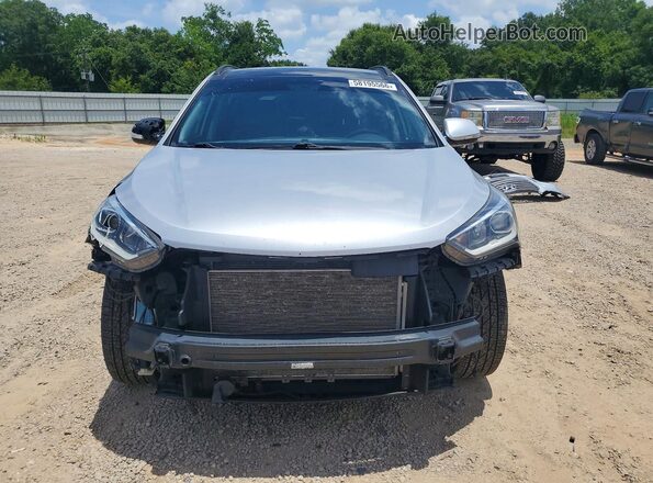 KM8SRDHF2HU176868 2017 HYUNDAI SANTA Silver Vista trasera