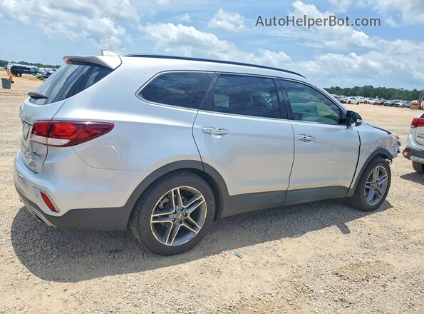 KM8SRDHF2HU176868 2017 HYUNDAI SANTA Silver Delantero derecho