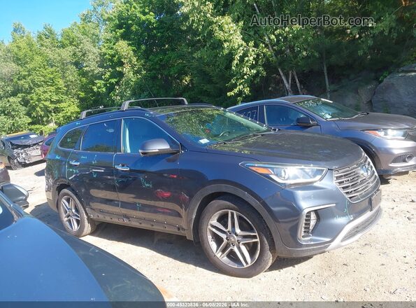 KM8SRDHF2HU220531 2017 HYUNDAI SANTA FE Серый Панорамный вид салона 360°