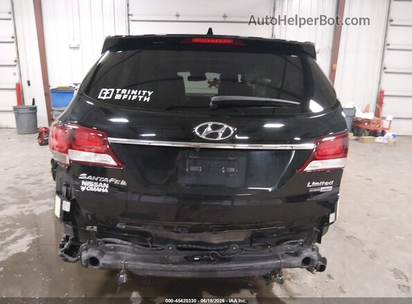 KM8SRDHF5HU203576 2017 HYUNDAI SANTA FE Black 