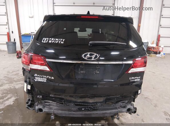 KM8SRDHF5HU203576 2017 HYUNDAI SANTA FE Black 