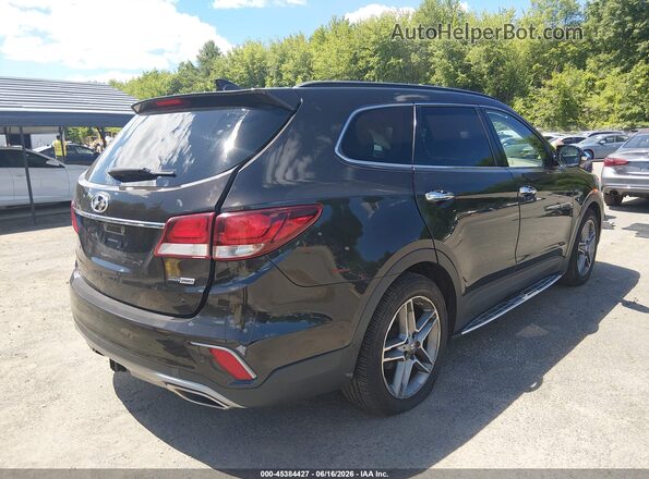 KM8SRDHF7HU231122 2017 HYUNDAI SANTA FE Коричневый Задняя правая четверть