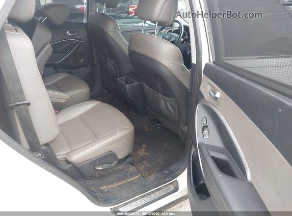 KM8SRDHF9JU259767 2018 HYUNDAI SANTA FE White Vista de la etiqueta del VIN