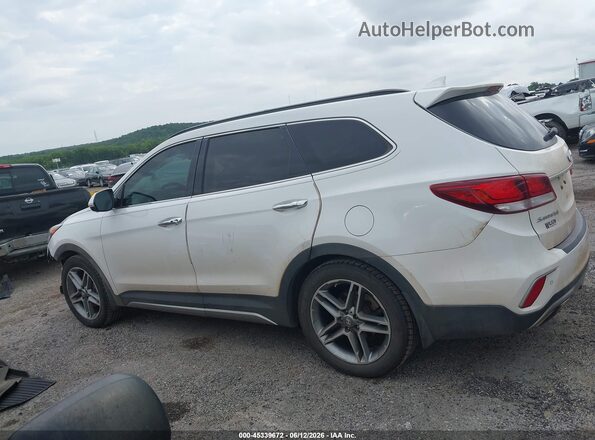 KM8SRDHF9JU259767 2018 HYUNDAI SANTA FE White Vista interior de 360 grados