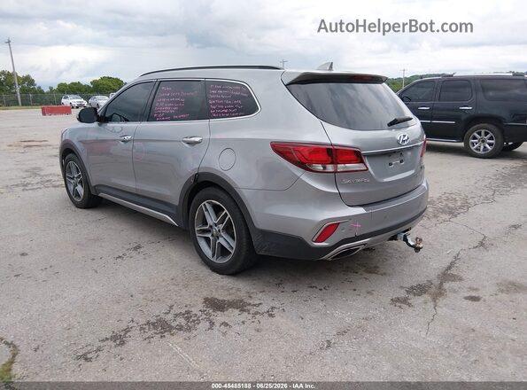 KM8SRDHFXHU234029 2017 HYUNDAI SANTA FE Silver Հետևի ձախ