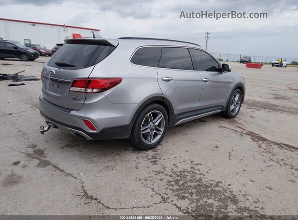 KM8SRDHFXHU234029 2017 HYUNDAI SANTA FE Silver Հետևի աջ