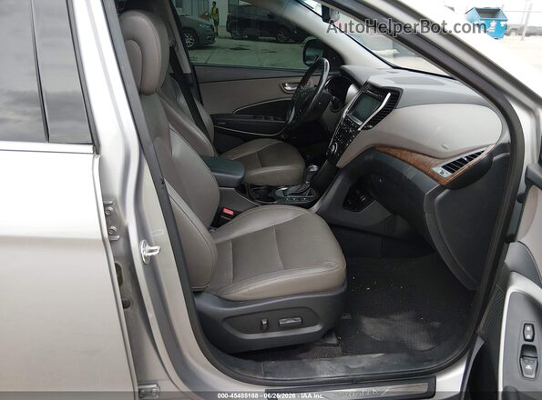 KM8SRDHFXHU234029 2017 HYUNDAI SANTA FE Silver Սալոնի դիմացի տեսք