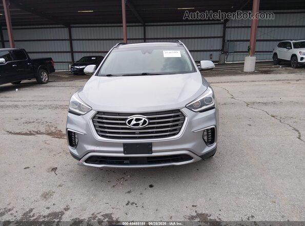 KM8SRDHFXHU234029 2017 HYUNDAI SANTA FE Silver Սարքավորումների վահանակի տեսք