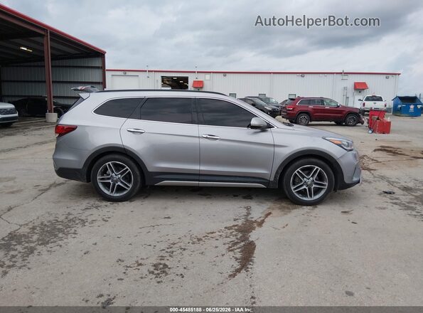 KM8SRDHFXHU234029 2017 HYUNDAI SANTA FE Silver Սալոնի հետևի տեսք
