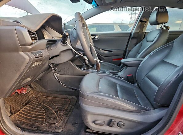 KMHC05LC0NU270714 2022 HYUNDAI IONIQ Red Vista interior delantera