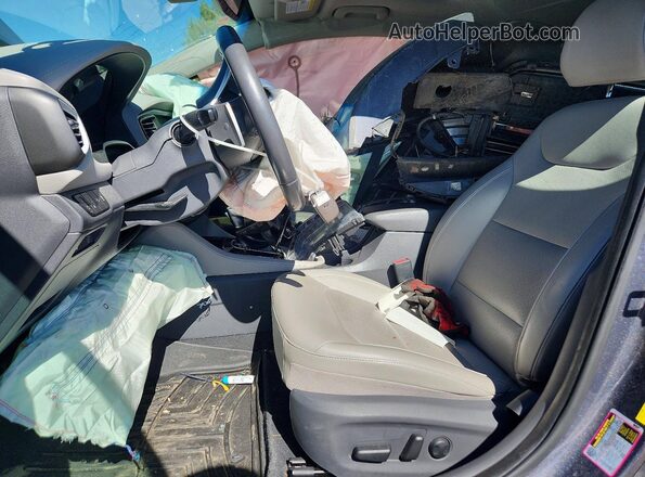 KMHC05LC1JU060147 2018 HYUNDAI IONIQ Серый Вид салона спереди