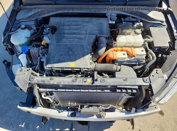 KMHC05LC1JU060147 2018 HYUNDAI IONIQ Серый Вид задней части салона