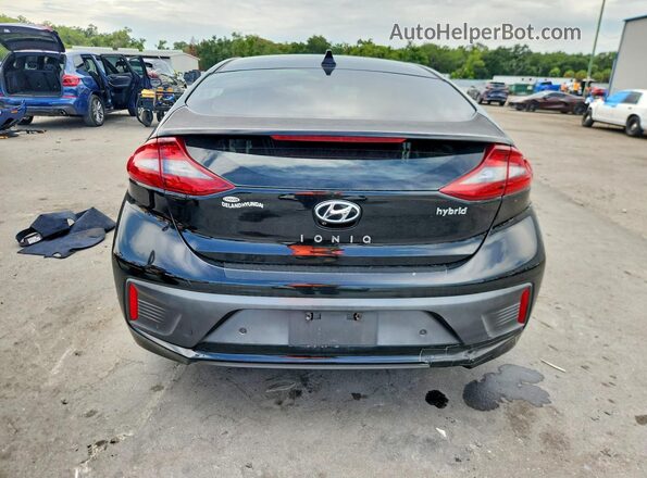KMHC05LC1JU073142 2018 HYUNDAI IONIQ Black Vista trasera