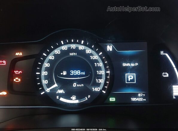 KMHC05LC4HU031655 2017 HYUNDAI IONIQ HYBRID White უკანა სავარძლების ხედი