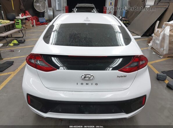 KMHC05LC4HU031655 2017 HYUNDAI IONIQ HYBRID White 
