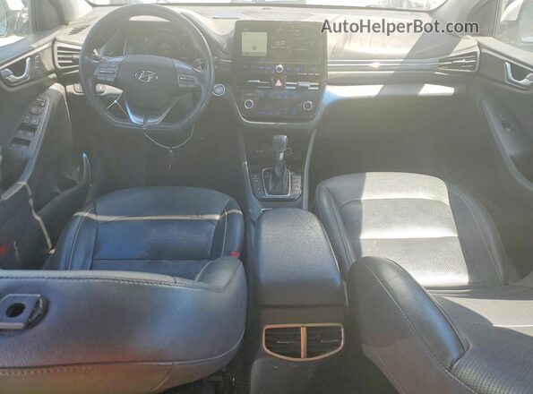 KMHC05LC4LU235140 2020 HYUNDAI IONIQ White Dashboard view