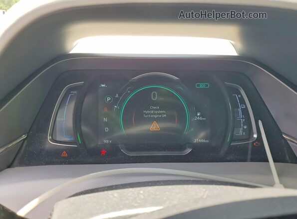 KMHC05LC5LU223868 2020 HYUNDAI IONIQ White 
