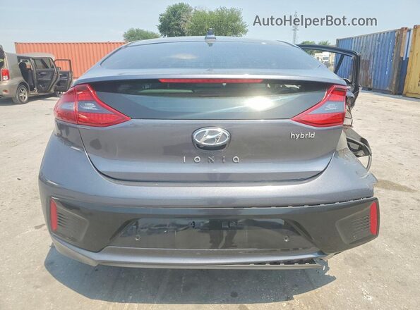 KMHC05LC7KU138027 2019 HYUNDAI IONIQ Gray Vista trasera