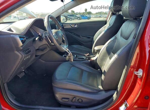 KMHC05LC7LU240431 2020 HYUNDAI IONIQ Burgundy Front interior view