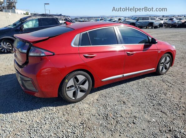 KMHC05LC7LU240431 2020 HYUNDAI IONIQ Burgundy Rear right