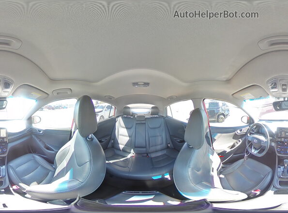 KMHC05LC7LU240431 2020 HYUNDAI IONIQ Burgundy VIN sticker view