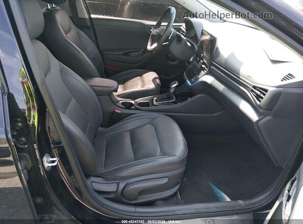 KMHC05LC8MU259572 2021 HYUNDAI IONIQ HYBRID Black Vista interior delantera