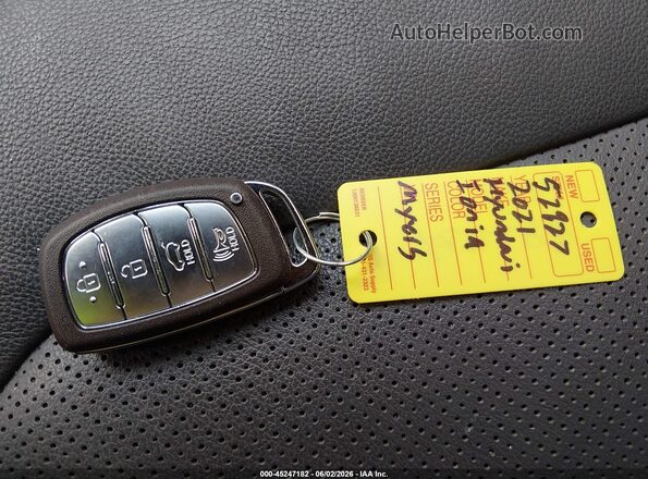 KMHC05LC8MU259572 2021 HYUNDAI IONIQ HYBRID Black Vista del salpicadero