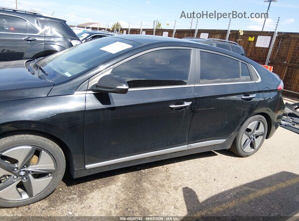 KMHC05LC8MU259572 2021 HYUNDAI IONIQ HYBRID Black 