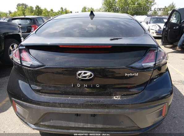 KMHC05LC8MU259572 2021 HYUNDAI IONIQ HYBRID Black 