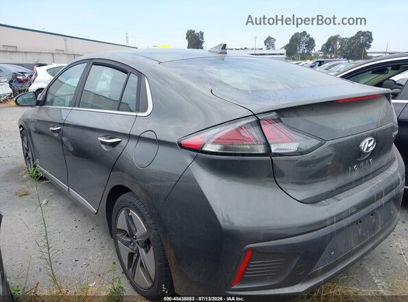 KMHC05LC9NU266340 2022 HYUNDAI IONIQ HYBRID Gray Задня ліва чверть
