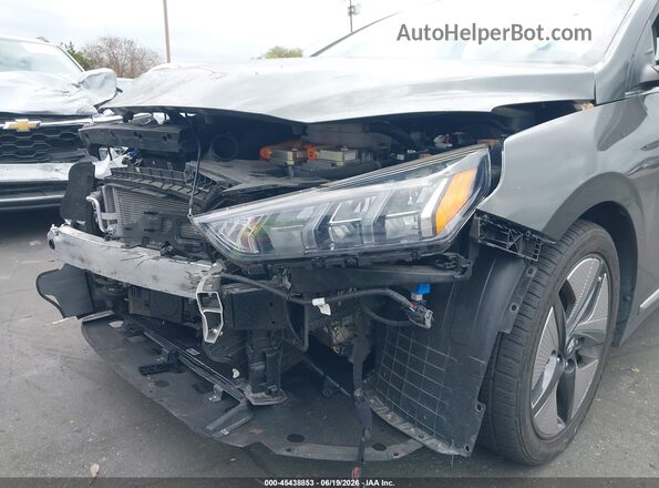 KMHC05LC9NU266340 2022 HYUNDAI IONIQ HYBRID Gray 