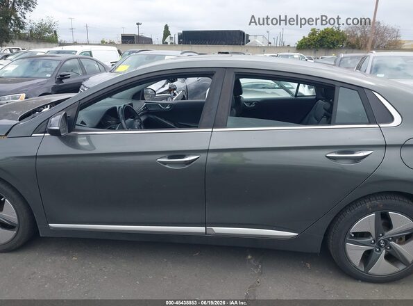 KMHC05LC9NU266340 2022 HYUNDAI IONIQ HYBRID Gray 