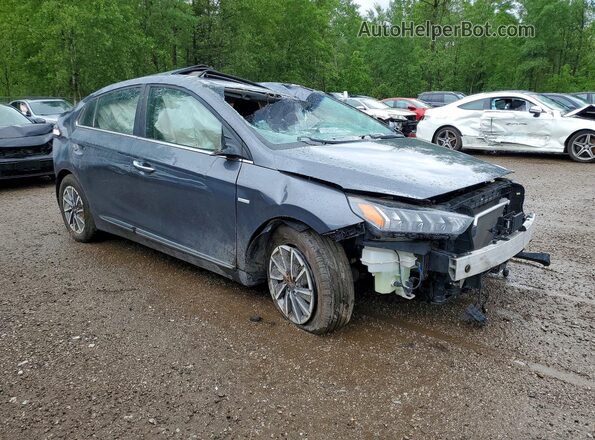 KMHC05LJ6LU063921 2020 HYUNDAI IONIQ Gray Передня права чверть