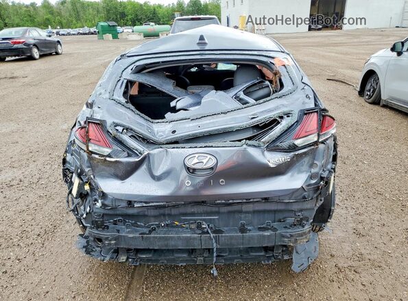 KMHC05LJ6LU063921 2020 HYUNDAI IONIQ Gray Вид ззаду
