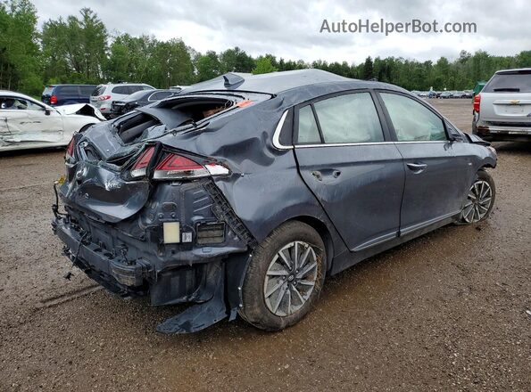 KMHC05LJ6LU063921 2020 HYUNDAI IONIQ Gray Задня права чверть
