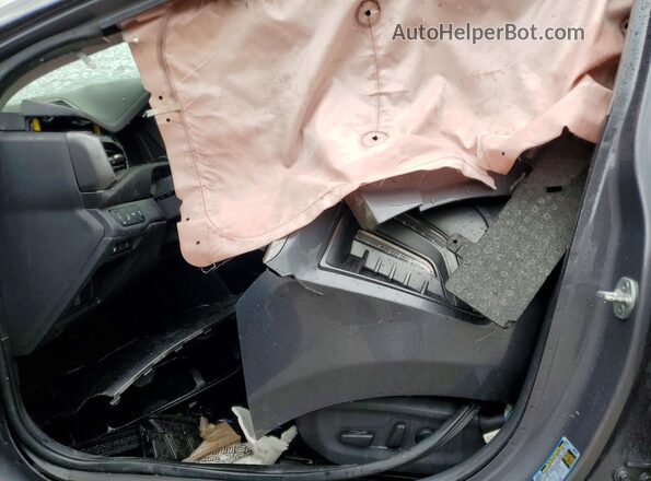 KMHC05LJ6LU063921 2020 HYUNDAI IONIQ Gray Вид салону спереду